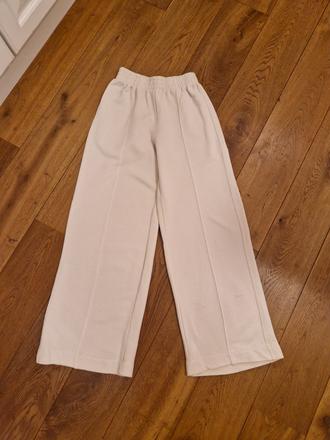 Moderne zara teplaky dievca slonia kost 164, zara,164