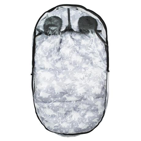 Zimný fleecový fusak dino,