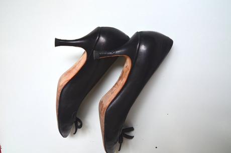 Kožené lodičky graffiti s poštou, 39