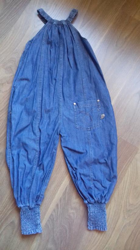 Letný rifľový overal, pompdelux,116