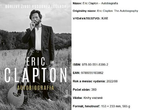 Kniha eric clapton-autobiografia, 