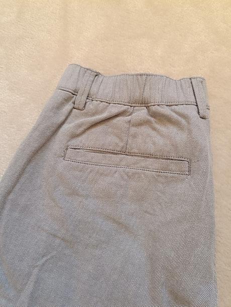 Pánske sivé nohavice, elegantný slim strih, reserved,m