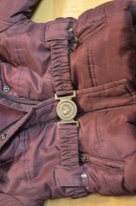 Bunda tepla vetrovka s kapucnou, lupilu,86