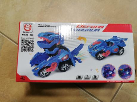 Robotický dino automobil, 