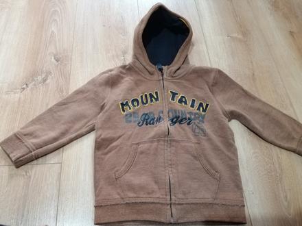 Hnedá mikinka, topomini,98