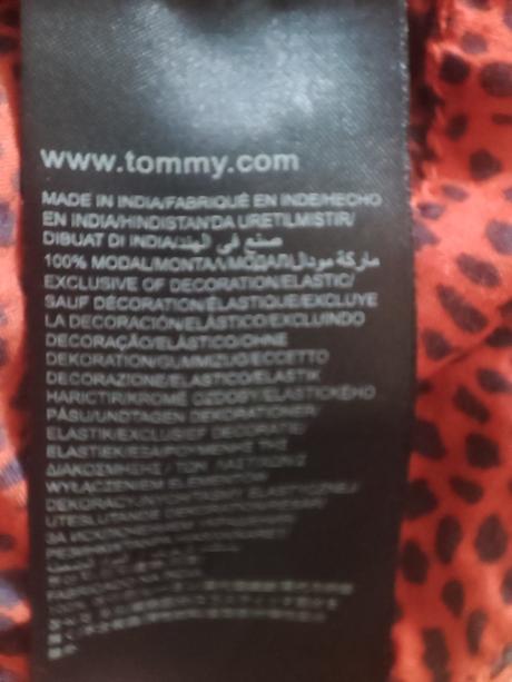 Lehoučké šatičky hilfiger denim, m