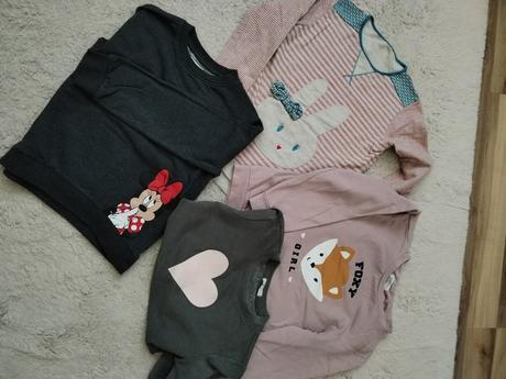 Mikiny 4x s poštovným, sinsay,134