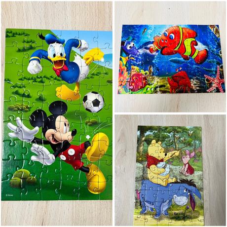 Dino rozprávky disney 54 dielikov x 3, 