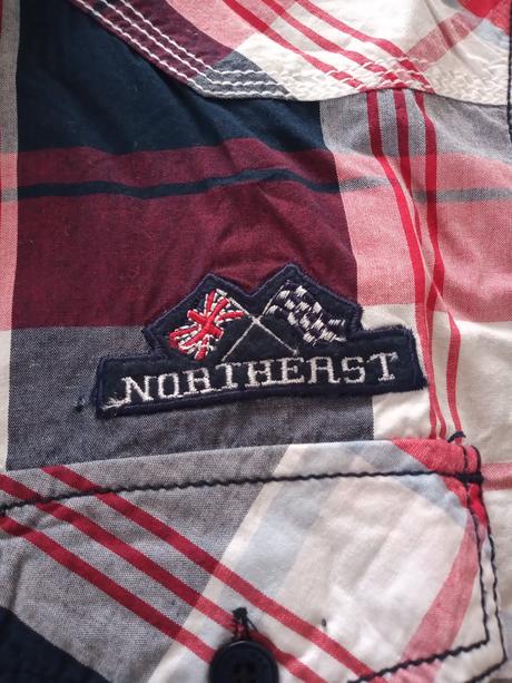 Kockovaná pánska košeľa, m