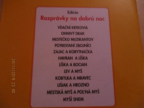 Knižka- myší snem, 