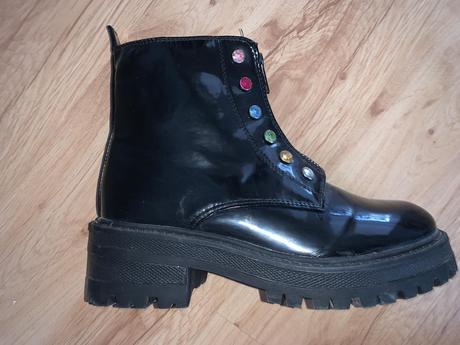 Lakované kotníkové topánky george 36, george,36