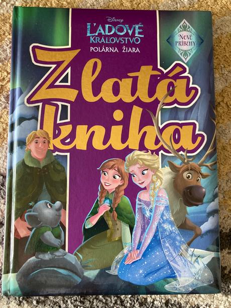 Ľadové kráľovstvo - polárna žiara zlatá kniha, 