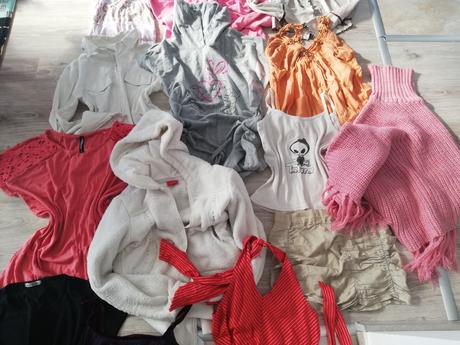 Balík oblečenia xs a s, s