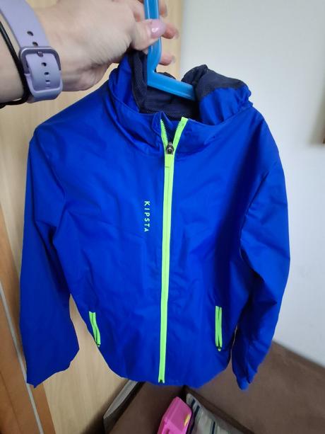Športová bunda na futbal, decathlon,134