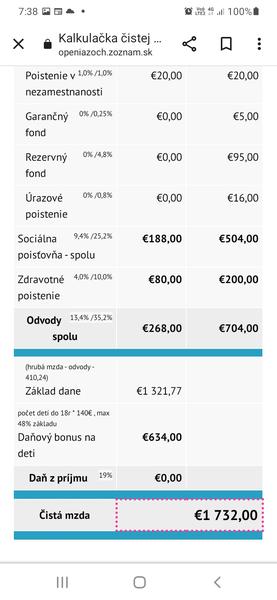 Je môj výpočet daňového bonusu nesprávny?