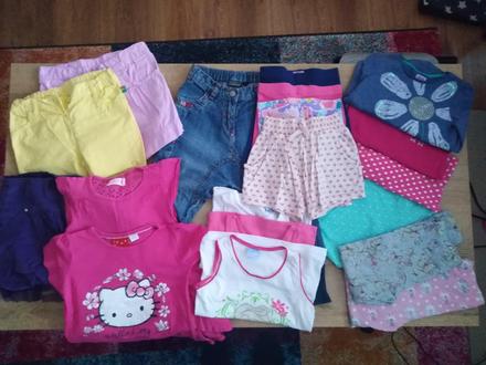 Letný balíček pre dievčatko veľkosť 98-104, 86–98