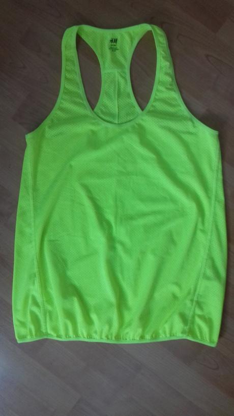 Neónkové tielko h&m "s", s