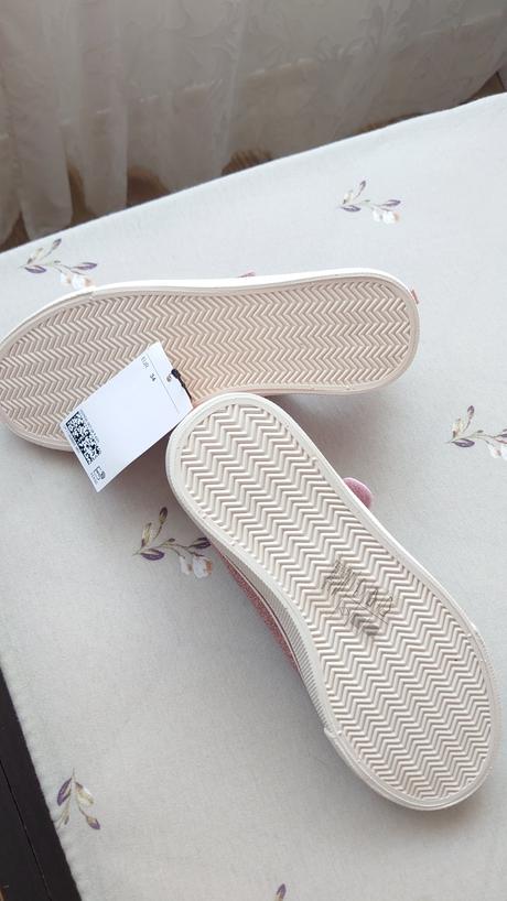 Nové s visačkou trblietavé tenisky hm, h&m,34