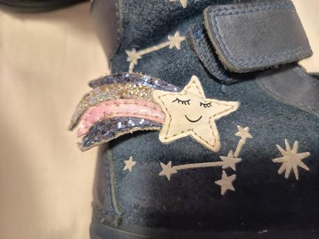 Zimné topánky dd step svietiace v tme, vd 19 cm, d.d.step,30