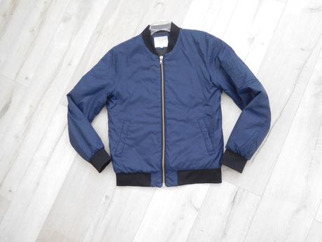 Jack jones s, modrá bunda dámska oversize, s