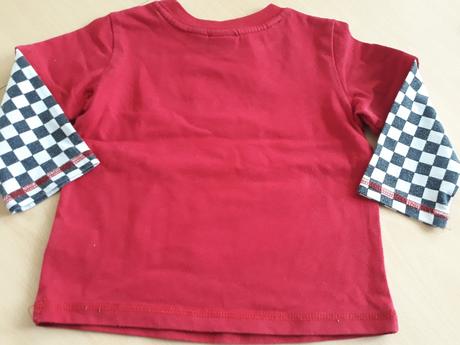 3ks trička s dlhym rukavom, disney,68