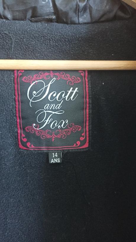 Dlhá zimná bunda zn. scott&fox, 164