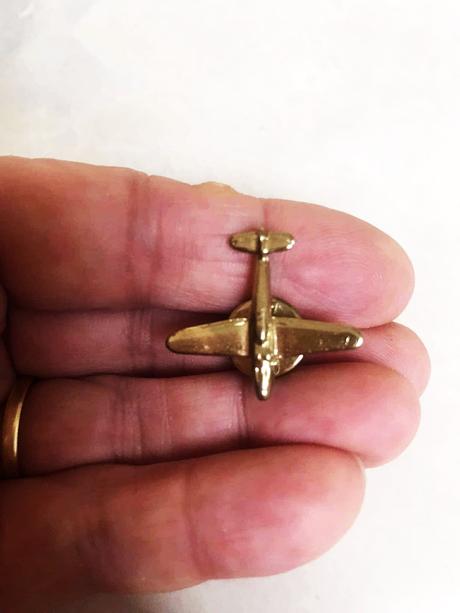 Brošňa lietadlá 2 ks,