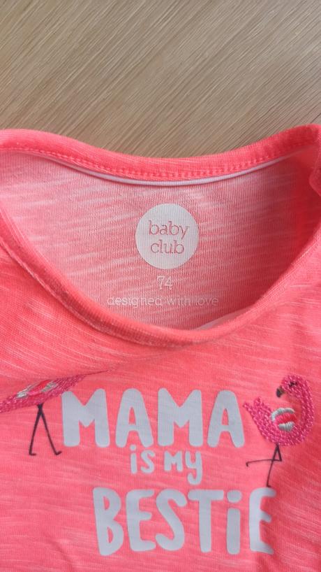 Set tričko+3/4 legíny, baby club,74
