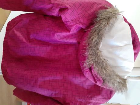 Dievcenska tmavoruzova lyziarska vetrovka alpine p, alpine pro,164