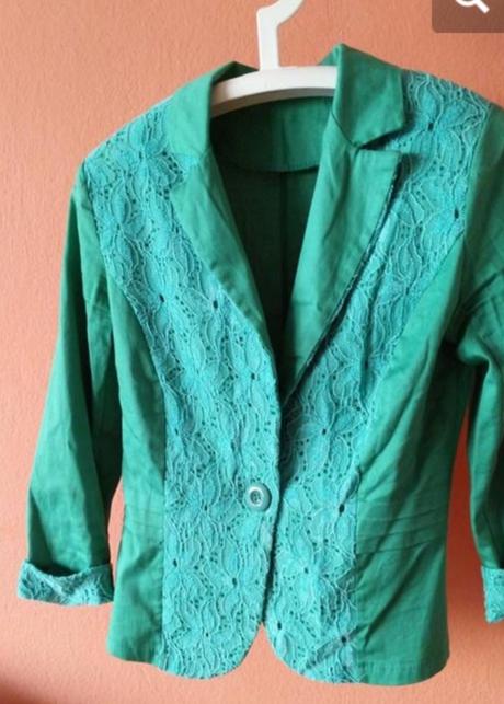 Zelené sako, s