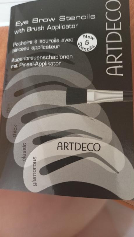 Šablóny na obočie artdecco, 