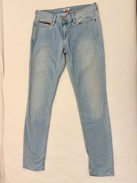Rifle tommy hilfiger 29/32 mid rise skinny nora, tommy hilfiger,38