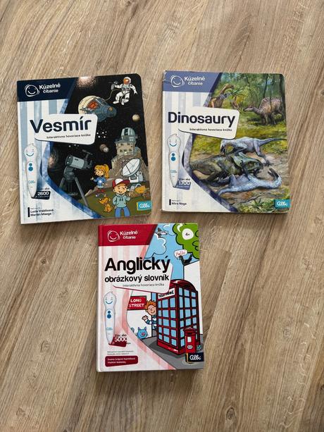 Kúzelné čítanie vesmir dinosaury,