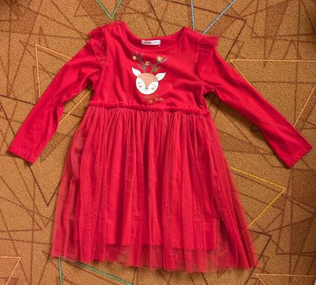 Vianočné šaty 116cm, 116