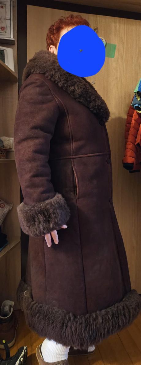 Pravy ovci kozuch 42/44, 42