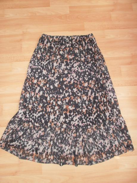 Podšitá šifónová sukňa, esmara,38