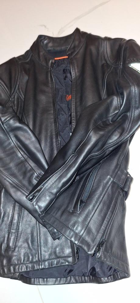 Hein gericke dámska kozenna moto bunda, 36