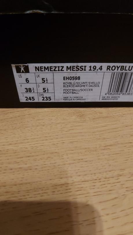 Kopačky messi č.38, adidas,38