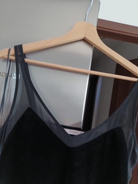 Mango zamatové šaty m, mango,m
