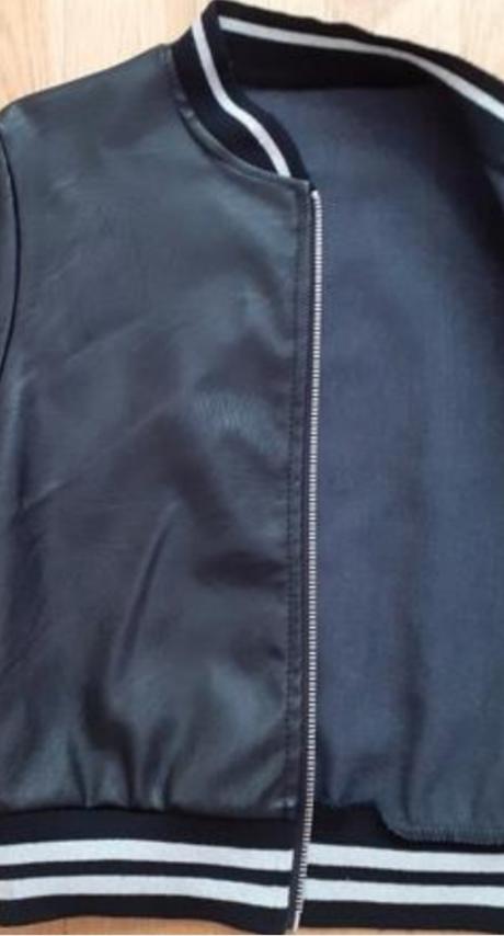 Koženková bunda veľkosť 122-128, 122