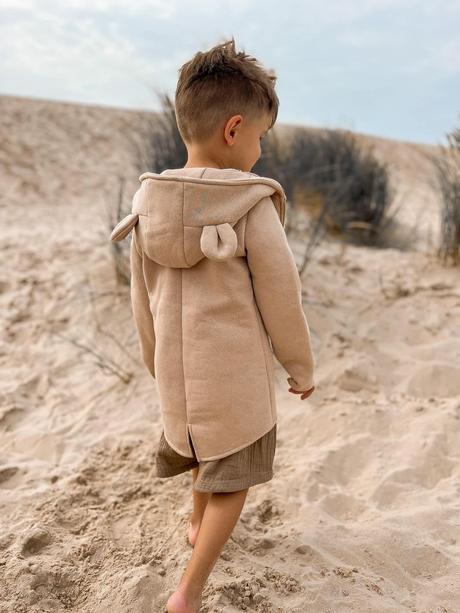 Zateplené mikiny s uškami, active,80 - 134