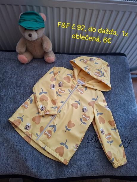 Bunda do dažďa č.92, f&f,92