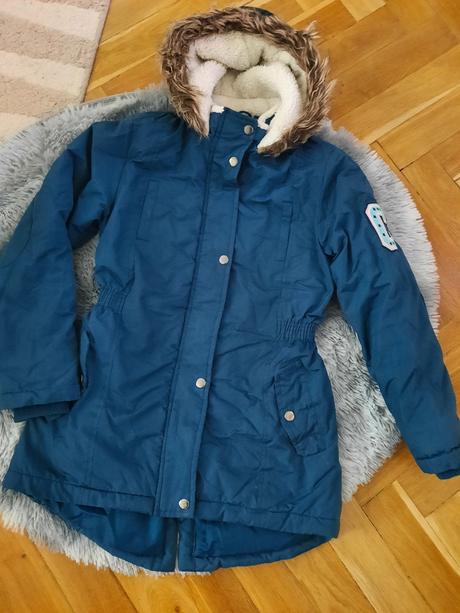 Pekný zimný kabát 134/140, kik,134