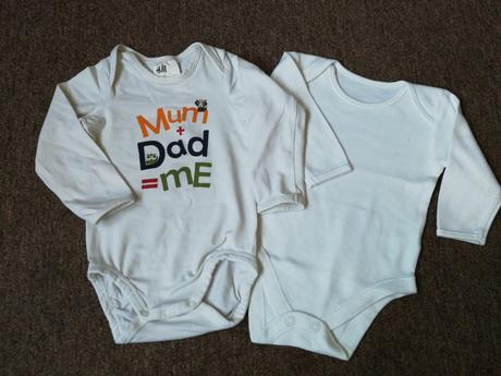 Body h&m a george veľ. 62, h&m,62