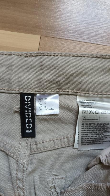 Nohavice veľ.34 ( rifle ), 34