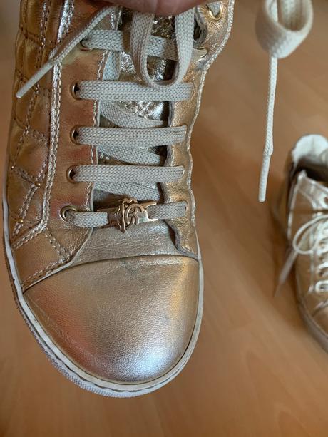 Luxusné kožené tenisky, 34