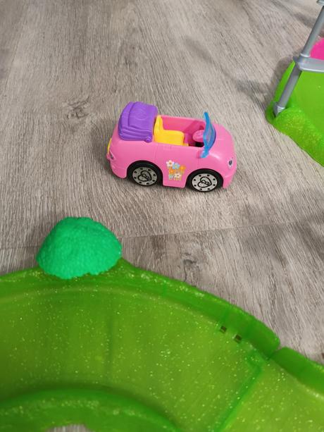 Barbie dráha pre koníka a autíčko, 