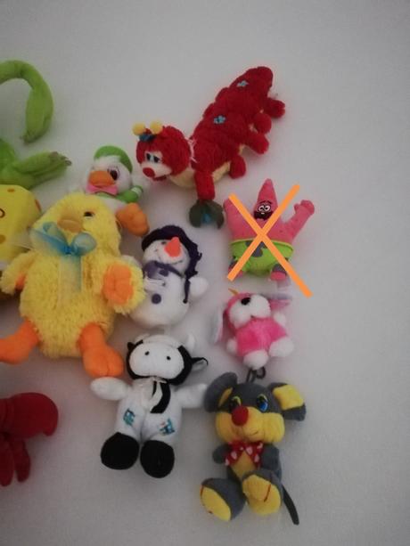 Rôzne plyšáky, 