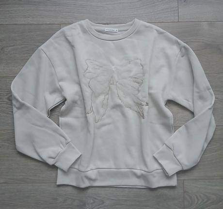 Bezova mikina s vysivkou, m