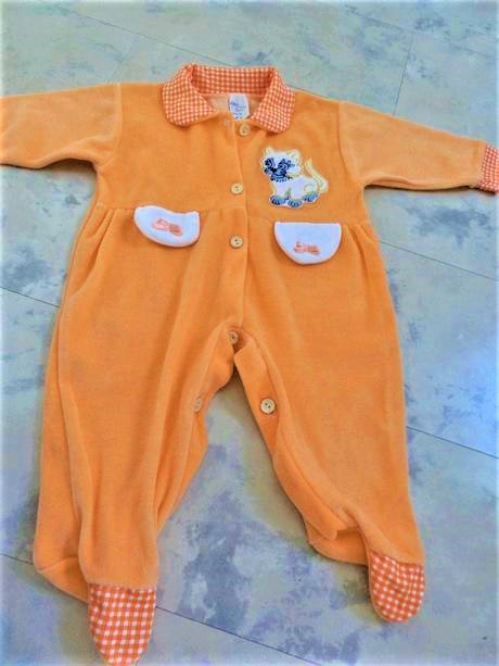 Luxusné zamatové dupačky, 98